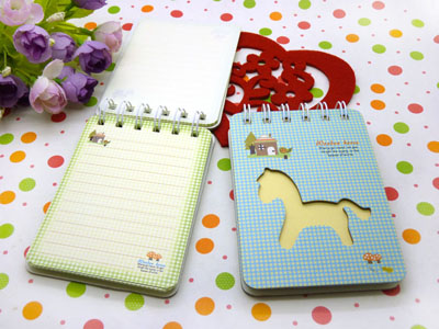 新款 可爱萌马日记本记事本-80K线图本(卡通木马)SYC-80-12