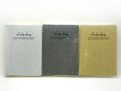 新款 日记本-64K 多彩特种纸胶套本64-91