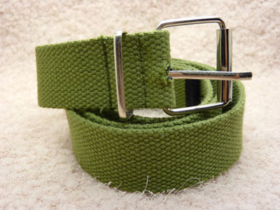 青年 男 女休闲 裤带男 薄款 针扣