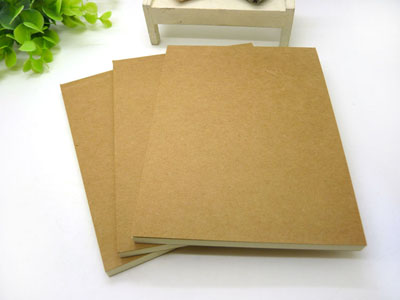 复古牛皮纸 空白涂鸦本记事本子计算纸草稿本便签本 -牛皮便签本