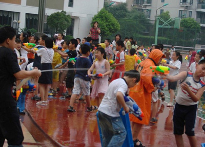 儿童塑料水枪玩具 狂欢夏...