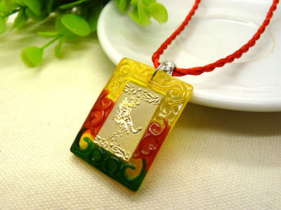 新款 十二生肖吊坠女士男款 金手链转运珠项链属相本命年