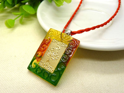 新款 十二生肖吊坠女士男款 金手链转运珠项链属相本命年