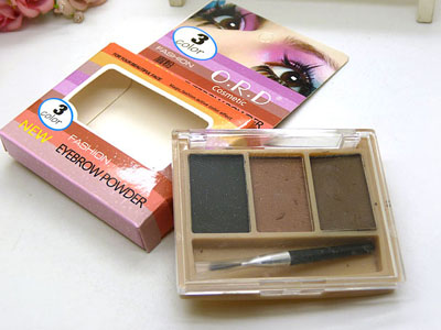 新款 正品防水防汗不晕染脱妆画眉持久眉笔一字眉神器 -三色眉粉