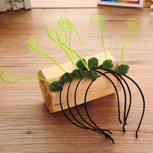 最新最火爆卖萌神器头上长草可爱发箍聚会派对玩具-海马