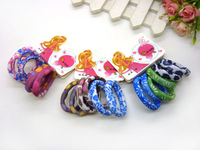 2015韩版发绳头绳发饰头饰黑色橡皮筋超值批发 -6根吊小皮筋