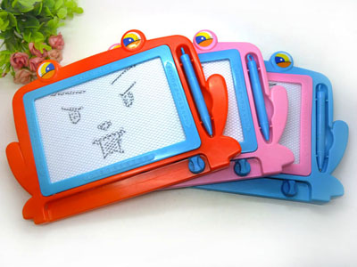 可爱的青蛙 儿童写字板磁性画板 宝宝益智玩具  -青蛙写字板