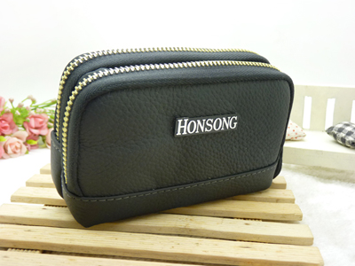 时尚多功能商务休闲 户外运动钱包翻盖飞机扣真皮男士手机腰包  -9号