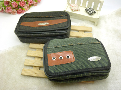 帆布男士商务手机腰包 手机保护套批发 -4号