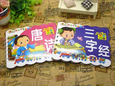 新款 婴童宝宝认知启蒙卡婴幼儿早教卡片识字卡片翻翻智慧书