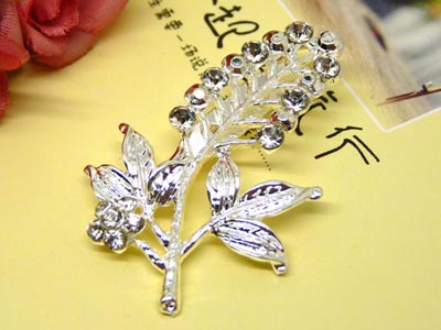 新款时尚水钻胸针丝巾扣胸花别针披肩扣领针女礼物 -2号