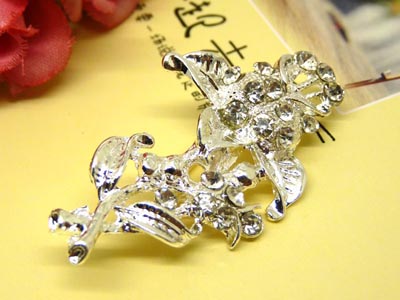 新款时尚水钻胸针丝巾扣胸花别针披肩扣领针女礼物 -2号