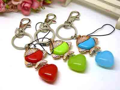 韩国 男士女情侣钥匙扣 可爱钥匙圈汽车钥匙扣挂件