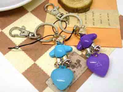 新款  创意可爱男士女情侣钥匙圈汽车钥匙扣挂件