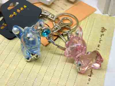 新款 水钻钥匙扣 男女士汽车钥匙飞马钥匙扣