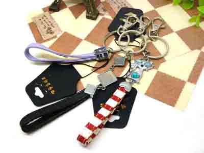 正品 手工编织带钥匙扣 汽车手工手编钥匙绳圈