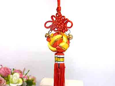 2015中国结家居挂件小号吉祥如意结特色家居挂饰外事礼品