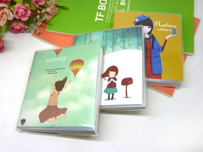 韩版可爱熊猫胶套笔记本学生防水记事本日记本便签本学习用品 -便签本XN-85120