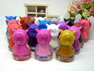 韩版 可爱喜羊羊造型指甲油糖果色女生指甲彩妆美甲配饰用品义乌精品批发 -1526