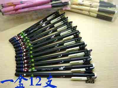 全网最低价12支装正品小小文具韩版可爱蝴蝶造型中性笔水笔小清新签字笔学生奖品