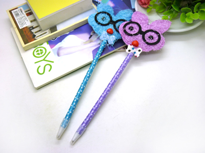 韩版创意文具办公圆珠笔礼品玫瑰花可爱中小学生奖品礼物油笔