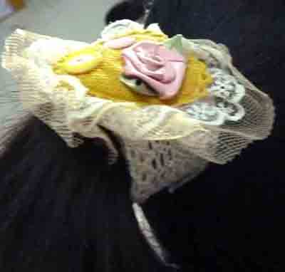 爆款韩版 秋冬 蕾丝卡通新品 啪啪圈 拍拍圈 发圈 秋冬款 头花