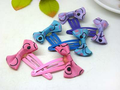 新款 一对韩国发饰婴儿童发夹公主边夹宝宝发饰品