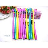 韩版创意KT猫中性笔可爱软硅胶造型签字笔