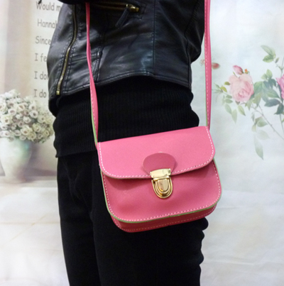特价 女包新款韩版潮包学院风复古单肩PU斜挎包时尚百搭包