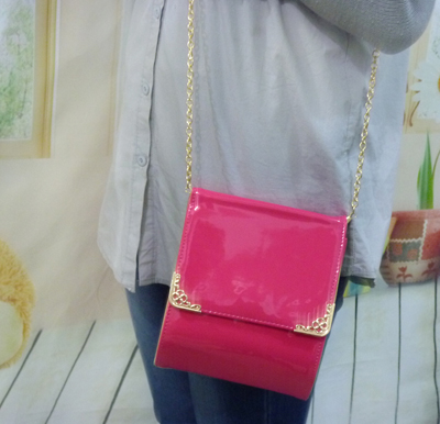 新款冬季韩国潮女包小方包鳄鱼纹女士手提包单肩斜挎包