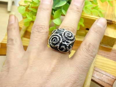 特价 独家原创设计百搭款手工戒指 唯美时尚中国风戒指