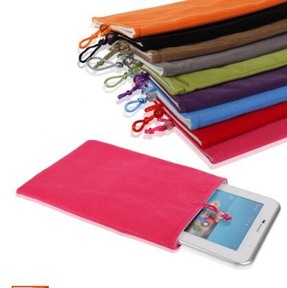 正品 9.7寸热销推荐绒布袋 平板电脑保护布袋