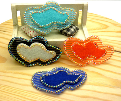 韩国饰品批发单片装魔法贴刘海贴儿童发饰发帖固定粘头饰头花