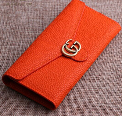 皮质钱包女长款商务简约时尚韩版手拿包钱包