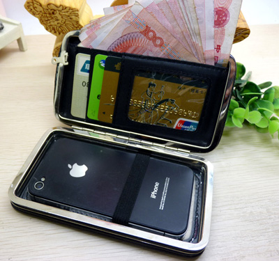 大号多功能男士钱包 短款真皮可置放驾驶证 卡 手机