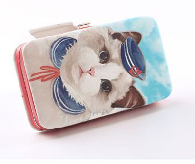 美女必备多项储藏钱包手包 方便实用型号18cm*9cm多功能7寸卡包手机包