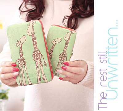 美女必备多项储藏钱包手包 方便实用型号18cm*9cm多功能6寸卡包手机包