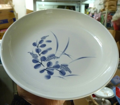 家居必备仿青花瓷器菜盘碟子家用仿陶瓷碗盘 