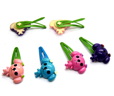 儿童宝宝可爱动物卡通发夹 压夹