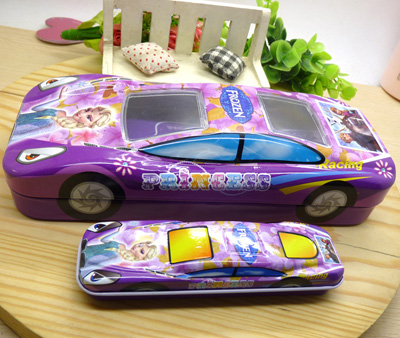 大号铁皮两件套卡通铅笔盒 文具盒33-29