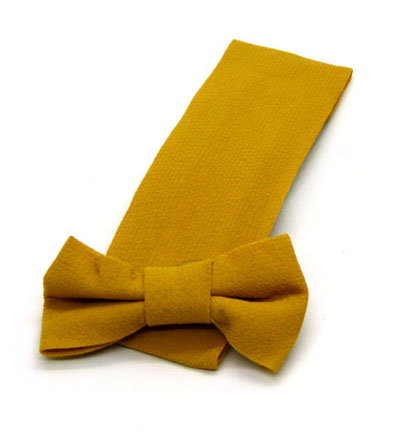 简单大气清新蝴蝶结布艺发夹 刘海夹 BB夹