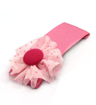 简单大气清新蝴蝶结布艺发夹 刘海夹 BB夹