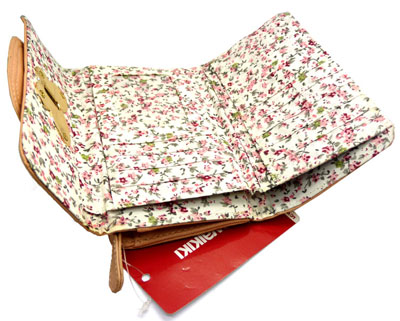 新款女式钱包PU皮三扯款 卡巢多 厂家直批