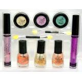 正品 唇彩 唇膏 指甲油8件套 大礼包（非常火爆）！！！
