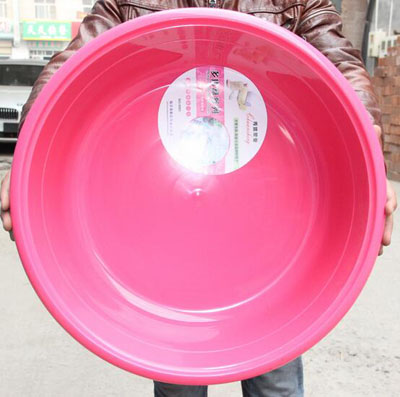 厂家直批 大号洗衣盆 水盆 加厚加强盆 结实耐用(9501)