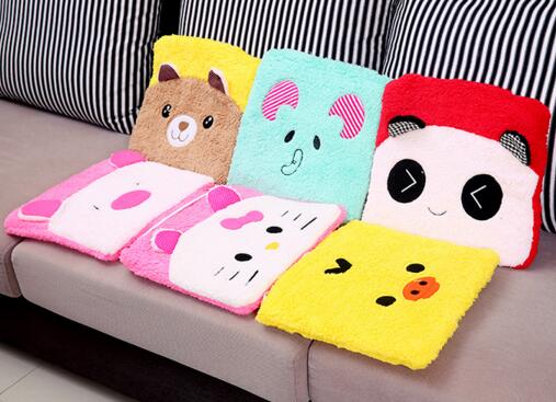 优质毛绒 可爱卡通图案保暖舒适坐垫