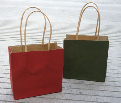 高22cm宽12.8cm牛皮纸袋 通用礼品纸袋