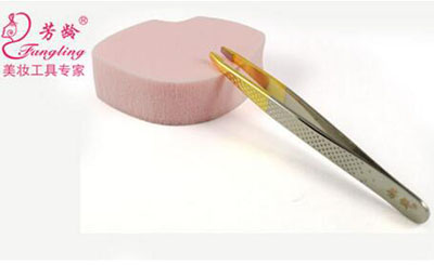 买贵10倍退款芳龄正眉夹不锈钢 镀金眉毛夹 镀金