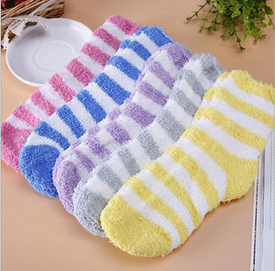 精品棉袜  长筒袜  珊瑚绒保暖袜