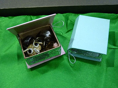 首饰包装盒 项链收纳盒  纸质盒